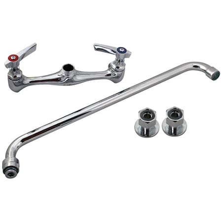 Allpoints Wall Mount Faucet - Economy, W/16" Spout 561547